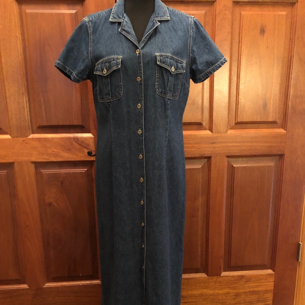 Denim dress